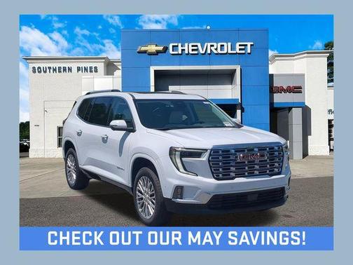 Summit White 2026 GMC Acadia Denali