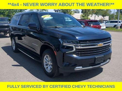 Midnight Blue Metallic 2024 Chevrolet Suburban LT