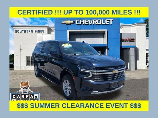 Midnight Blue Metallic 2024 Chevrolet Suburban LT