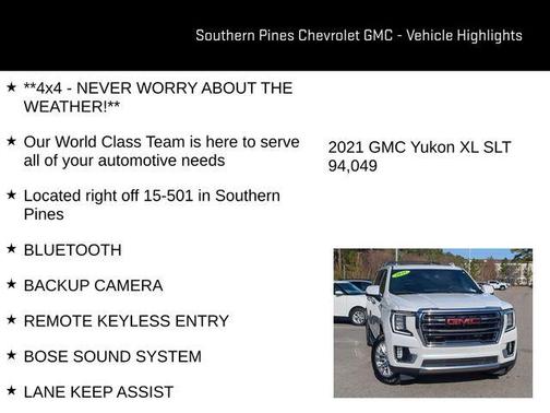 2021 GMC Yukon XL SLT