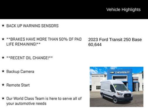 2023 Ford Transit-250 Base