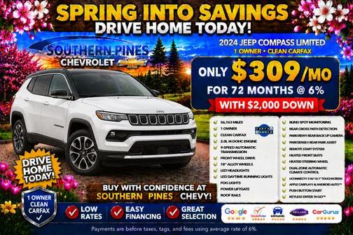 Metallic 2024 Jeep Compass Limited