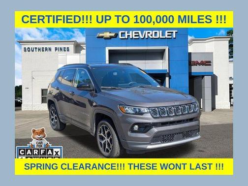 Metallic 2024 Jeep Compass Limited