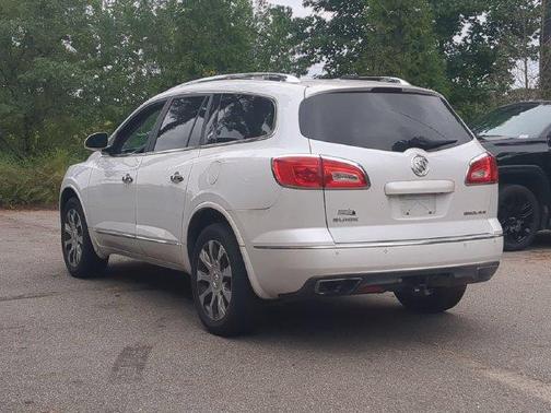 White Frost Tri-Coat 2017 Buick Enclave Leather