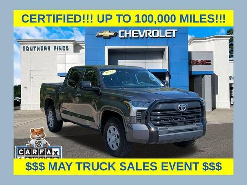 Magnetic Gray Metallic 2023 Toyota Tundra SR