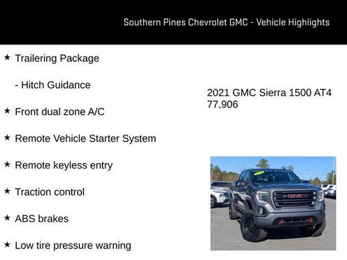 2021 GMC Sierra 1500 AT4