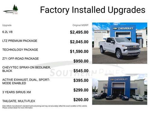 Summit White 2026 Chevrolet Silverado 1500 LTZ