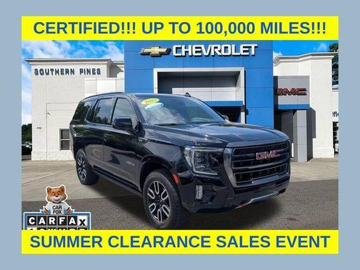 Onyx Black 2023 GMC Yukon AT4