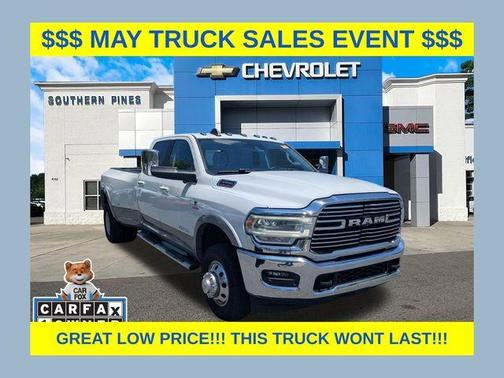 Bright White Clearcoat 2019 RAM 3500 Laramie