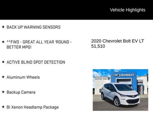 2020 Chevrolet Bolt EV LT