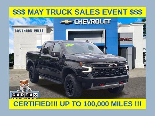 Black 2022 Chevrolet Silverado 1500 ZR2