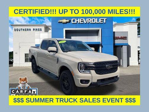 Desert Sand 2025 Ford Ranger Lariat