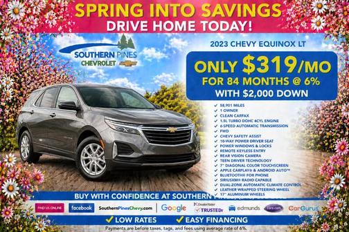 Gray 2023 Chevrolet Equinox 1LT
