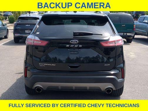 Black Metallic 2024 Ford Edge Titanium