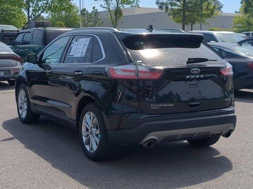 Black Metallic 2024 Ford Edge Titanium