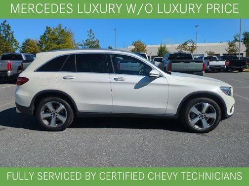 White 2019 Mercedes-Benz GLC 300 Base