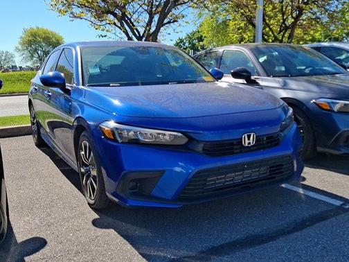 Aegean Blue Metallic   Bt 2024 Honda Civic EX