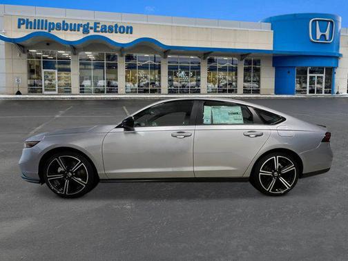 Solar Silver Metallic 2026 Honda Accord Hybrid Sport