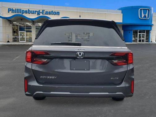 Modern Steel Metallic 2026 Honda Odyssey Elite Auto