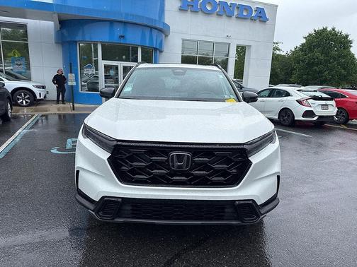 White 2024 Honda CR-V Hybrid Sport AWD