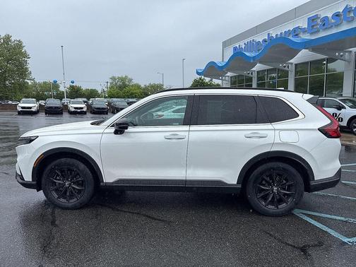 White 2024 Honda CR-V Hybrid Sport AWD