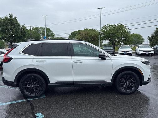 White 2024 Honda CR-V Hybrid Sport AWD