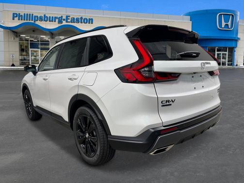 Platinum White Pearl 2026 Honda CR-V Hybrid Sport Touring AWD