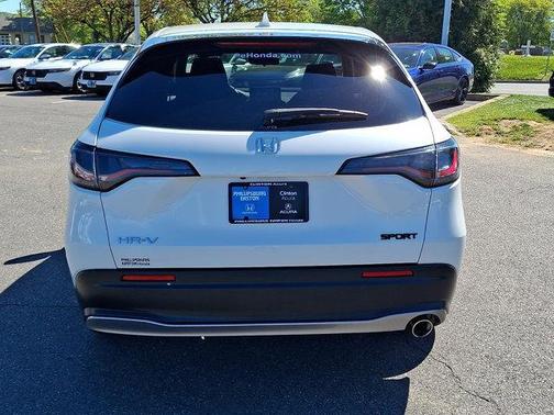 Platinum White Pearl Wx 2024 Honda HR-V Sport