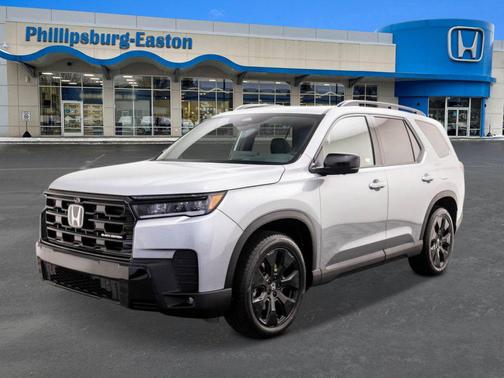 Solar Silver Metallic 2026 Honda Pilot Black Edition AWD