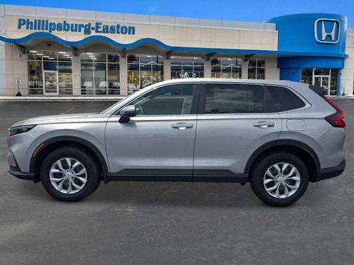 Solar Silver Metallic 2026 Honda CR-V LX AWD
