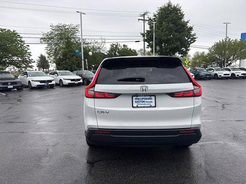 White 2024 Honda CR-V EX AWD