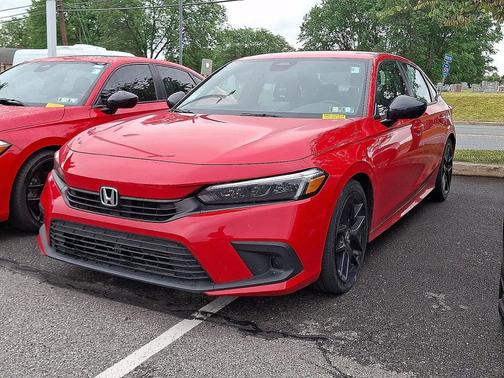 Rallye Red Re 2024 Honda Civic Sport