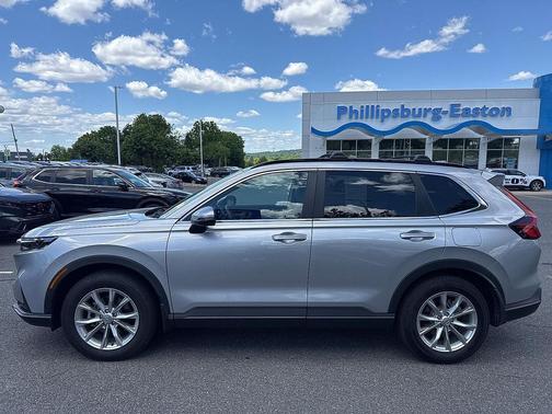 Lunar Silver Metallic 2024 Honda CR-V EX-L AWD