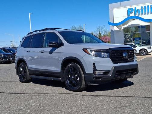 Sonic Gray Pearl   Ga 2025 Honda Passport Black Edition AWD