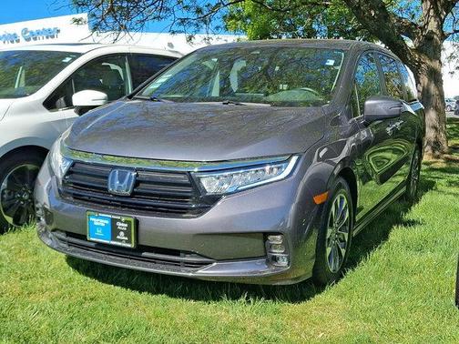 Modern Steel Metallic 2024 Honda Odyssey EX-L Auto