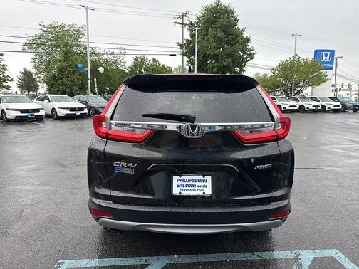 Green 2018 Honda CR-V EX-L