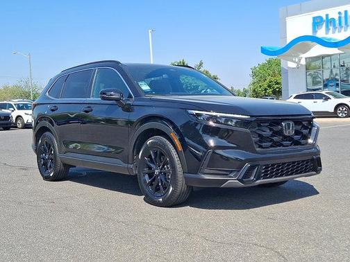Crystal Black Pearl 2023 Honda CR-V Hybrid Sport AWD