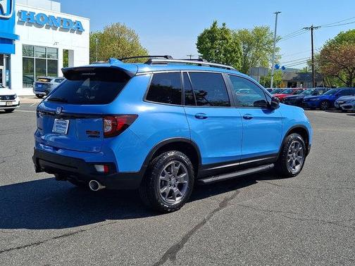 Diffused Sky Pearl   Bt 2024 Honda Passport TrailSport AWD