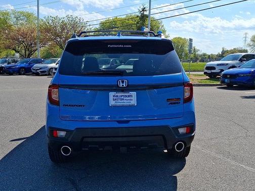 Diffused Sky Pearl   Bt 2024 Honda Passport TrailSport AWD