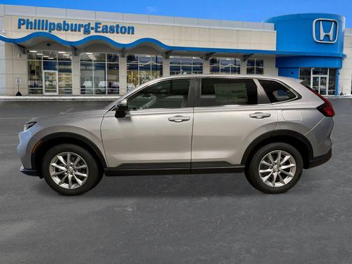 Solar Silver Metallic 2026 Honda CR-V EX AWD
