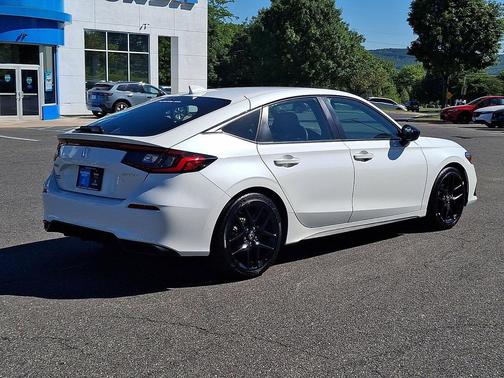 Platinum White Pearl   Wx 2023 Honda Civic Sport