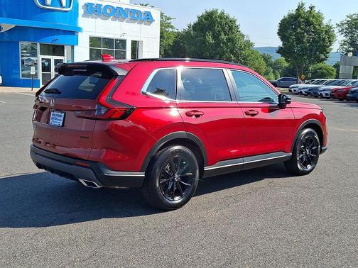 Radiant Red Metallic   Rl 2024 Honda CR-V Hybrid Sport AWD