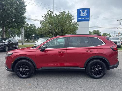 Radiant Red Metallic   Rl 2024 Honda CR-V Hybrid Sport AWD
