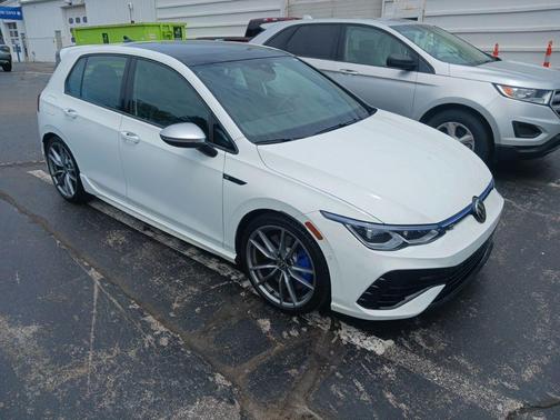 Pure White 2024 Volkswagen Golf R 2.0T Manual