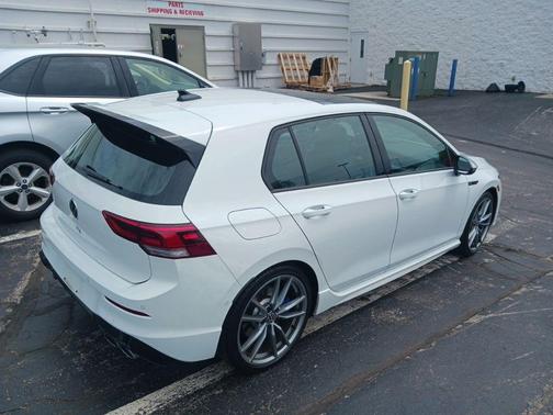 Pure White 2024 Volkswagen Golf R 2.0T Manual