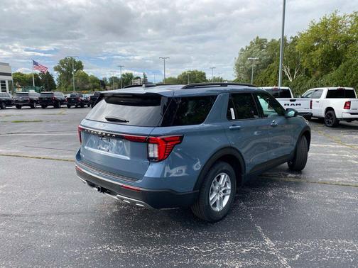 Vapor Blue Metallic 2027 Ford Explorer Active