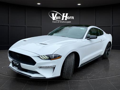 Oxford White 2022 Ford Mustang EcoBoost Premium