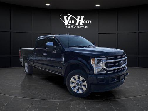 ANTIMATTER BLUE 2022 Ford F-250 Platinum