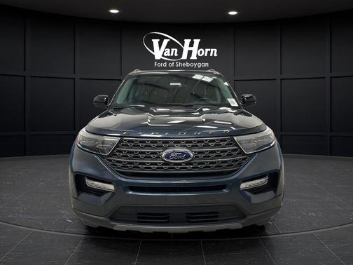 Stone Blue Metallic 2023 Ford Explorer XLT