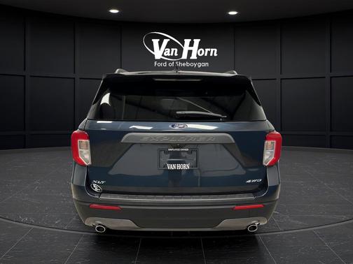 Stone Blue Metallic 2023 Ford Explorer XLT